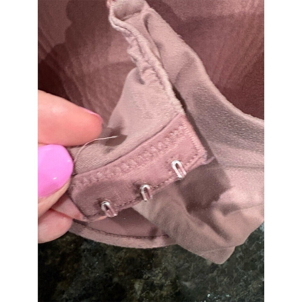 Victoria's Secret T-Shirt Bra Womens 36DD Maroon Underwire Lightly Lined - Picture 8 of 12